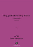 T. A. Arne-Sleep,gentle Cherub,Sleep descend