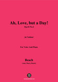 A. M. Beach-Ah,Love,but a Day!