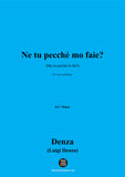 Denza-Ne tu pecché mo faie?