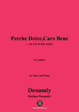 Donaudy-Perche Dolce,Caro Bene
