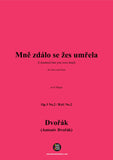 A. Dvořák-Mně zdálo se žes umřela