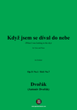 A. Dvořák-Když jsem se díval do nebe