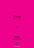 G. Fauré-Pavane,Op.50,for Flute(or Violin) and Guitar