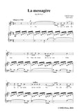 G. Fauré-La messagère,in G Major,Op.106 No.3