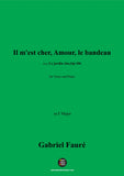 G. Fauré-Il m'est cher,Amour,le bandeau