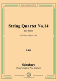 Schubert-String Quartet No.14