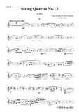 Schubert-String Quartet No.13