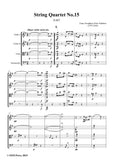 Schubert-String Quartet No.15