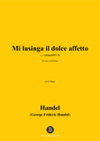 Handel-Mi lusinga il dolce affetto