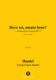 Handel-Dove sei,amato bene?