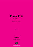 J. Haydn-Piano Trio,for Violin,Cello and Piano