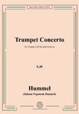 Hummel-Trumpet Concerto,S.49