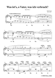 A. Jensen-Was ist's,o Vater,was ich verbrach?,Op.30 No.1