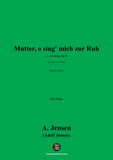 A. Jensen-Mutter,o sing' mich zur Ruh