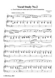Keel-Vocal Study No.2,in D flat Major
