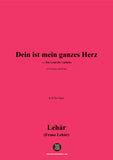 Lehár-Dein ist mein ganzes Herz