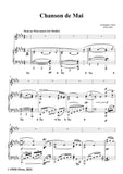 Lekeu-Chanson de Mai