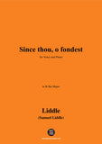 Liddle-Since thou,o fondest
