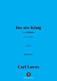 C. Loewe-Der alte König