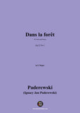 Paderewski-Dans la forêt(1904)