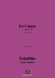 Paladilhe-En Caïque