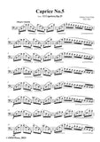 Alfredo Piatti-Caprice No.5,Op.25 No.5