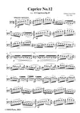 Alfredo Piatti-Caprice No.12,Op.25 No.12