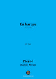 G. Pierné-En barque