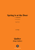 Quilter-Spring is at the Door