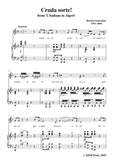 Rossini-Cruda sorte,from 'L'italiana in Algeri'