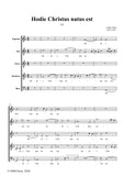 Rota-Hodie Christus natus est