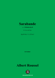 A. Roussel-Sarabande,Op.20 No.2