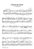 A. Roussel-L'heure du retour