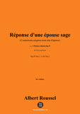 A. Roussel-Réponse d'une épouse sage