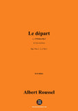 A. Roussel-Le départ