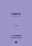 A. Scarlatti-Fughetta,for 2 Trumpets and 2 Trombones