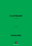 Anonymous-Lord Rendal
