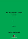 Clara Schumann-Sie liebten sich beide