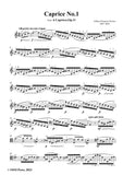 A. F. Servais-Caprice No.1,Op.11 No.1