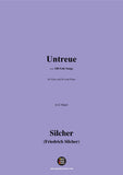 Silcher-Untreue(Durchs Wiesethal gang I jetzt na')