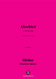 Silcher-Abschied(Morgen müssen wir verreisen)