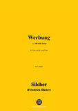 Silcher-Werbung(O Maidle,du bist mei Morgestern)
