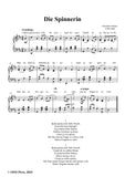 Silcher-Die Spinnerin(Spinn,spin,mein lieb's Nanerl)