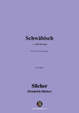 Silcher-Schwäbisch(Vögelen im Tannenwald)