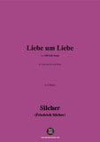 Silcher-Liebe um Liebe(War dar nicht ein Blick der Liebe)