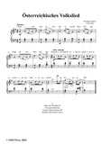 Silcher-Österreichisches Volkslied