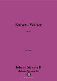 Johann Strauss II-Kaiser-Walzer,Op.437,for Piano