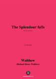 Walthew-The Splendour falls