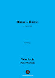 Warlock-Basse-Danse(1926),from 'Capriol Suite',for Strings