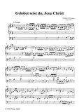 Weckmann-Gelobet seist du,Jesu Christ,for Organ